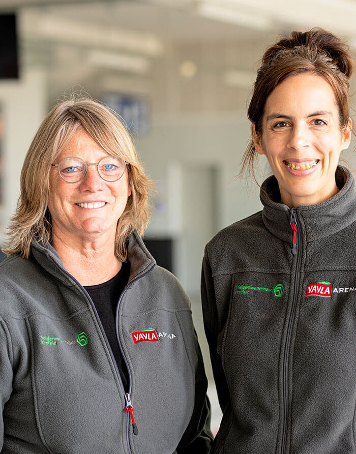 YAYLA Arena Frau Klaßen und Frau Eicker YAYLA Arena Frau Klaßen und Frau Eicker