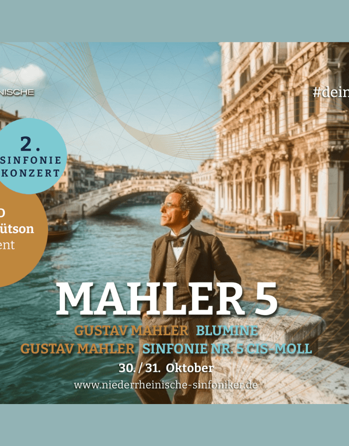 Seidenweberhaus - 2. Sinfoniekonzert Mahler 5
