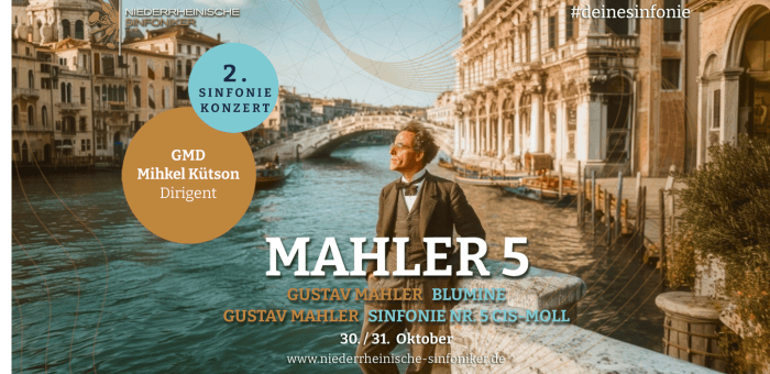Seidenweberhaus 2. Sinfoniekonzert - Mahler 5