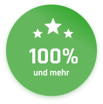 Störer 100% und mehr Störer 100% und mehr