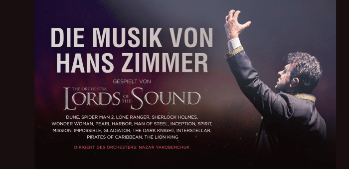 Seidenweberhaus Krefeld Event Die Musik von Hans Zimmer - Lord of the Sounds