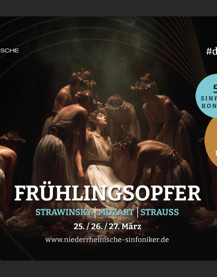 Seidenweberhaus Krefeld Event Frühlingsopfer - 5. Sinfoniekonzert