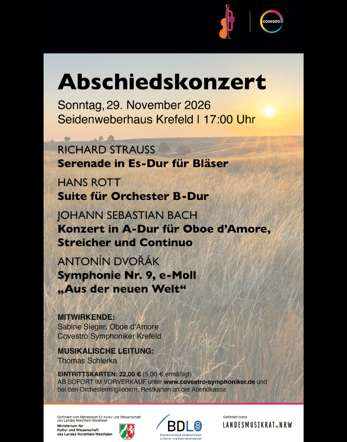 Seidenweberhaus Krefeld - Event Covestro Sinfoniekonzert Hochformat